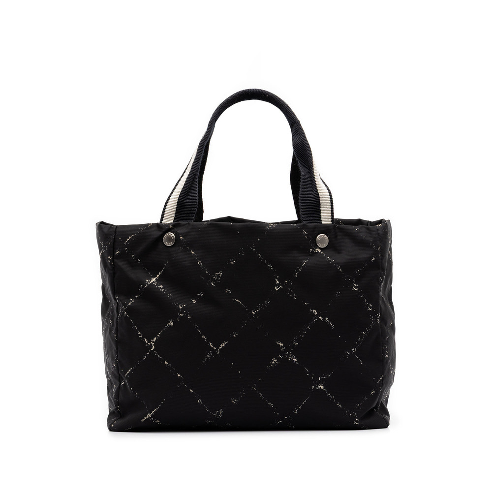 Pre-Loved Chanel Old Travel Line Nylon Tote